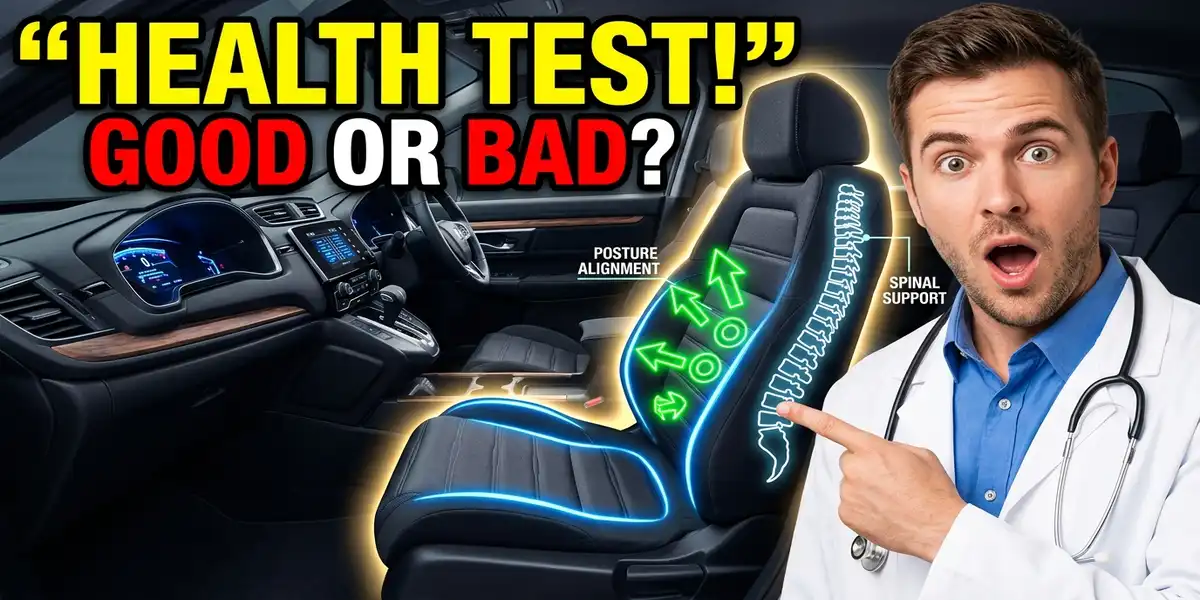 Honda CR-V health review - evaluating the ergonomic front seating
