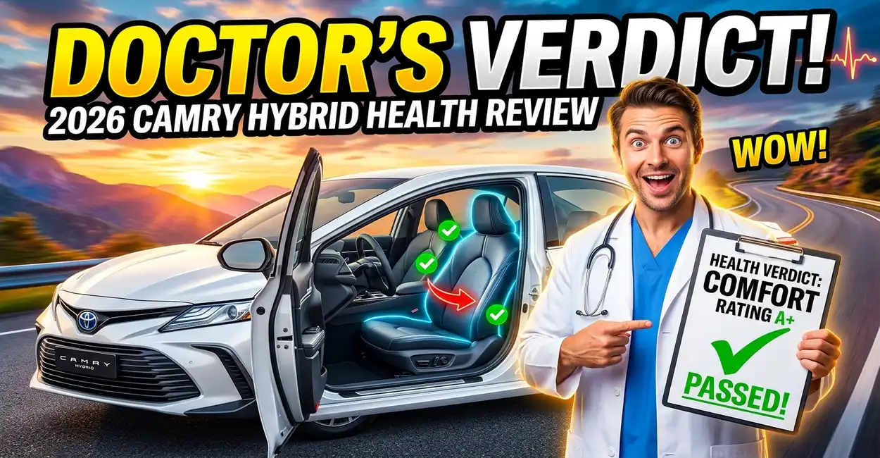 Toyota Camry Hybrid 2026 Health Review: Doctor's Verdict on Long-Drive Comfort doctor reviews toyota camry health