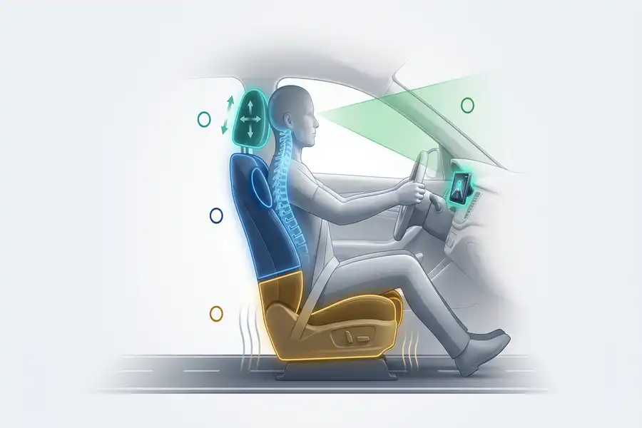 driver spine seating infographic…